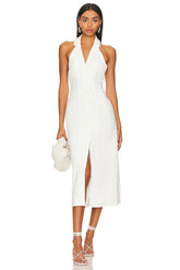 x REVOLVE Button Down Midi Dress