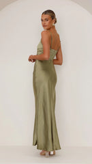 Ava Maxi Dress - Olive
