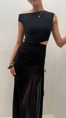 Maella Maxi Dress - Black