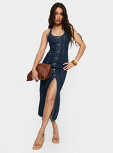 Kenny Maxi Dress Indigo