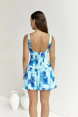 Ocean Dreamers Mini Dress Blue
