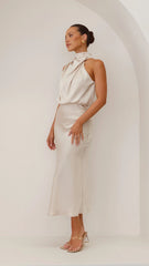 Esther Maxi Dress - Champagne