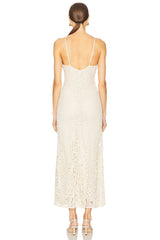 Adoni Crochet Midi Dress