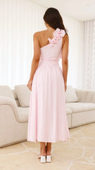 Okalani Midi Dress - Pink