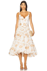 Botanical Midi Dress