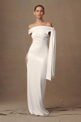 Catarina Sequin Maxi Dress - White