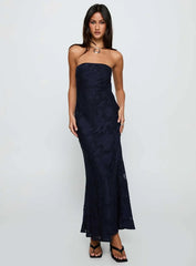 Haley Maxi Dress Navy