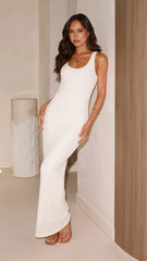 Zahara Maxi Dress- Cream