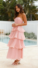 Lanica Maxi Dress - Pink