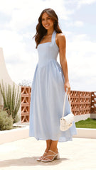 Caden Maxi Dress - Blue