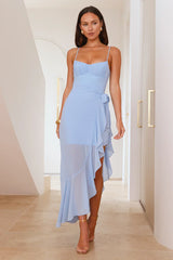 Iconic Night Out Maxi Dress Blue