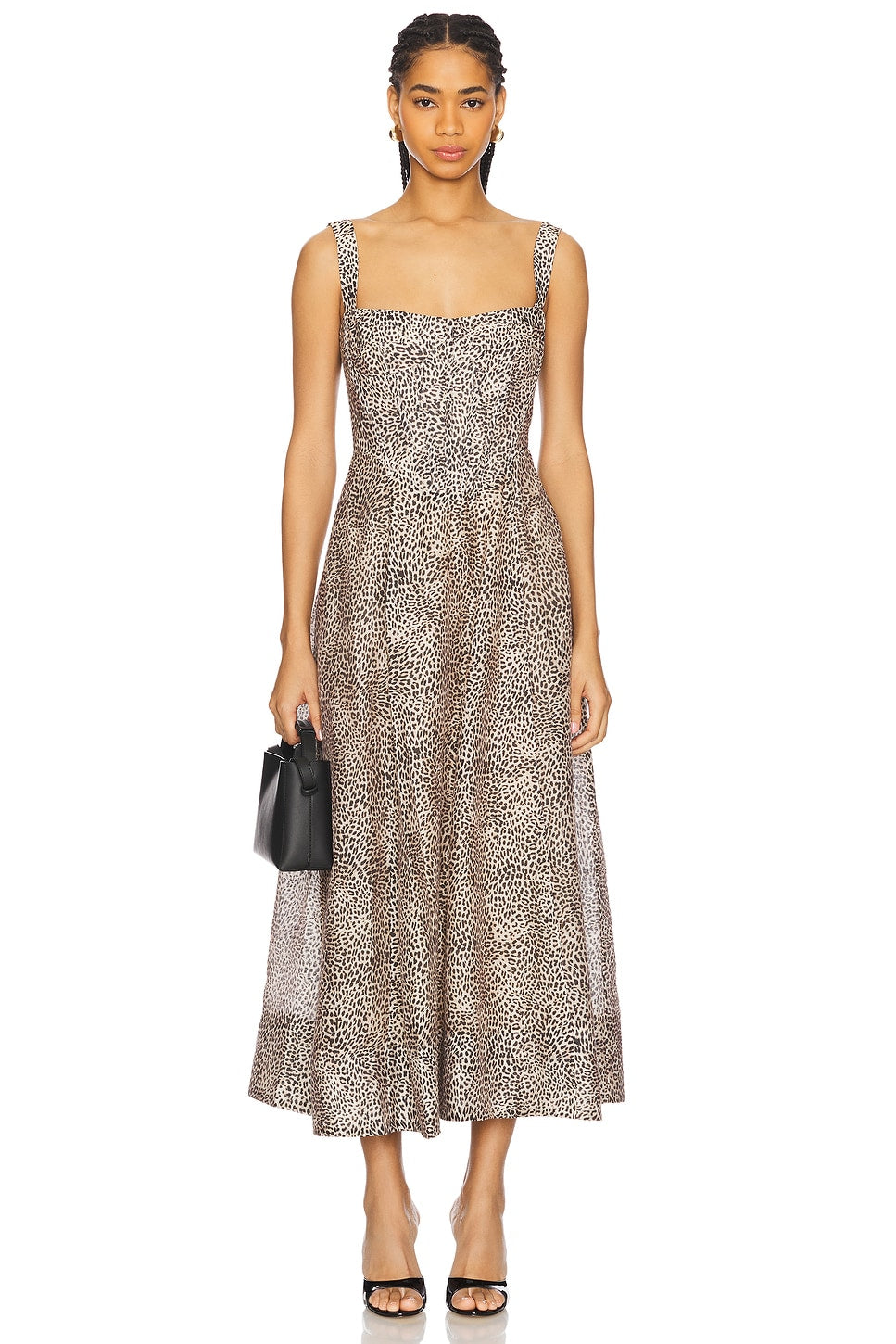 Lilah Corset Midi Dress