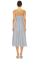 Scrunchie Midi Dress