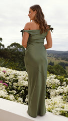 Frida Maxi Dress - Olive