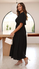 Erin Midi Dress - Black