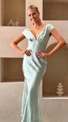 Amelia Maxi Dress - Sage