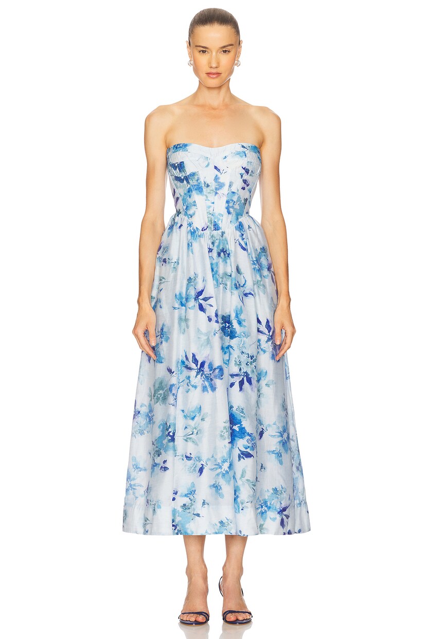 Lola Corset Midi Dress