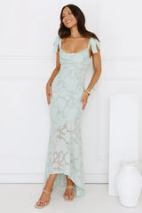 Lunar Lush Maxi Dress Sage