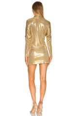 TY Front NK Shirt Mini Dress