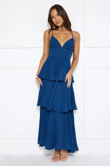 Fashionably Ever After Maxi Dress Navy