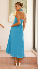 Caden Maxi Dress - Cobalt Blue