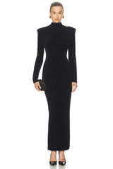 Open Back Long Dress