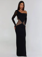 Lumina Maxi Dress Black