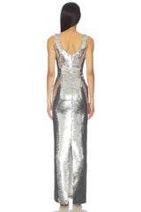 Manu Sequin Maxi Dress
