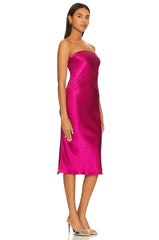 Shiran Strapless Midi Dress