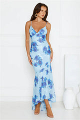 Storybook Romance Maxi Dress Blue