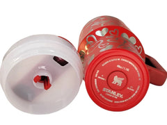 Stanley Valentine's Day Red LAVA Etched Heart Valentine's Red Stanley Quencher Tumbler Engraved Stanley Cup Custom Gift Cup 40oz Tumbler