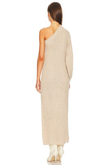 Feride One Shoulder Midi Dress