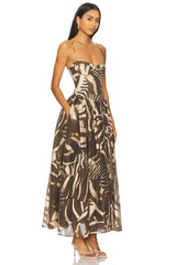 Estie Printed Maxi Dress