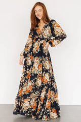 Johanna Maxi Dress | Midnight Floral