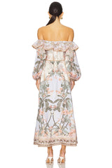 Wylie Off-Shoulder Midi Dress