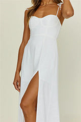 Mallorca Magic Maxi Dress White