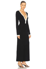 Milenia Sleeved Maxi Dress