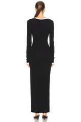 Milenia Sleeved Maxi Dress