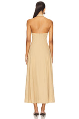 Astrid Halter Midi Dress