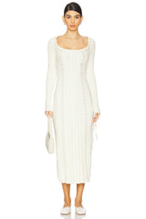 Heart Of Gold Midi Dress