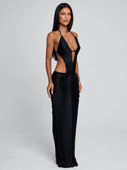 Maren Maxi Dress Black