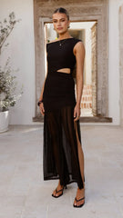 Maella Maxi Dress - Black