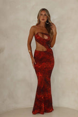 Fern Maxi Dress Orange