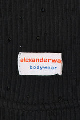 Hotfix Long Sleeve Crewneck Dress