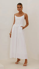 Laurelia Maxi Dress - White