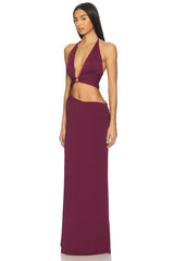 Lumia Halter Maxi Dress