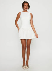 Milienne Mini Dress White