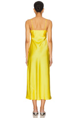 Satin Bias Cut Slip Dress