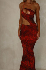 Fern Maxi Dress Orange