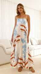 Kaethe Maxi Dress - Amore Print